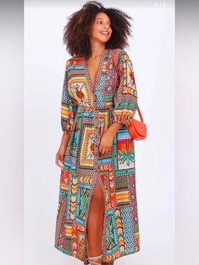 NWT farm rio maxi dress